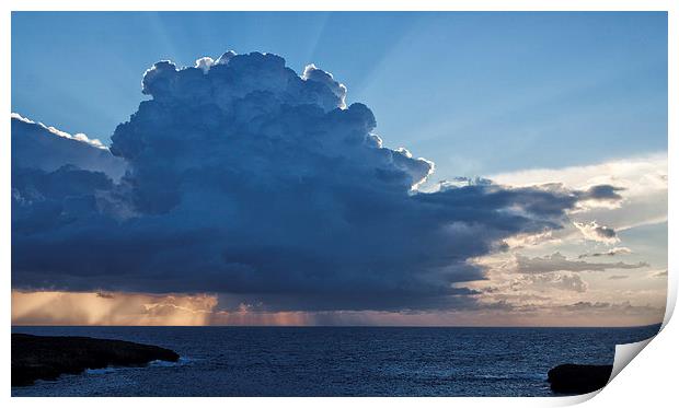  Cumulus cloud Print by Rory Trappe