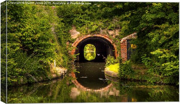  Drakeholes Tunnel Canvas Print by K7 Photography
