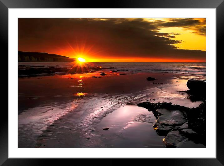  and the sun is up Framed Mounted Print by Svetlana Sewell