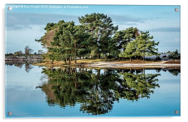  Hatchet Pond Acrylic by Sue Knight