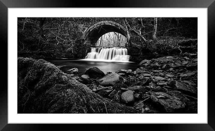  waterfall Framed Mounted Print by mark dodd