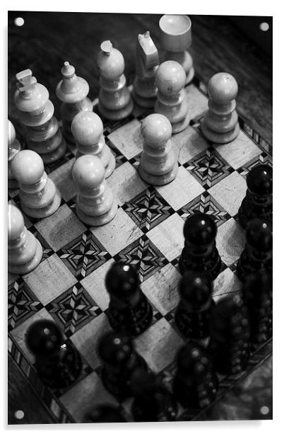  Chess Acrylic by mark dodd