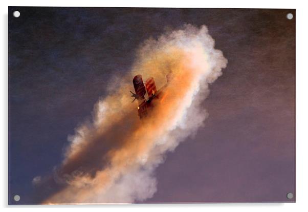  Breitling Stearman Wingwalkers Acrylic by Nigel Bangert