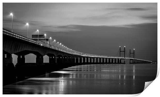   Second Severn Crossing  Print by Dean Merry