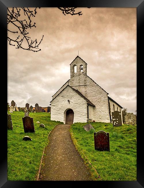 St Michael, Penbryn, Ceredigion, Wales, UK Framed Print by Mark Llewellyn