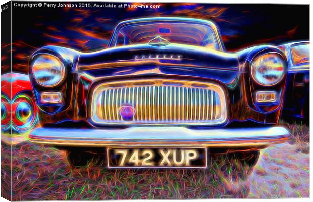 Ford Prefect Canvas Print by Perry Johnson