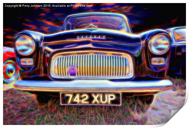 Ford Prefect Print by Perry Johnson