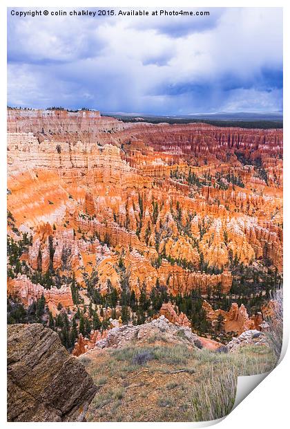  Bryce Canyon  Print by colin chalkley