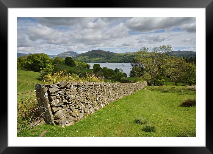  Views of Windermere from Latterbarrow Framed Mounted Print by Gary Kenyon