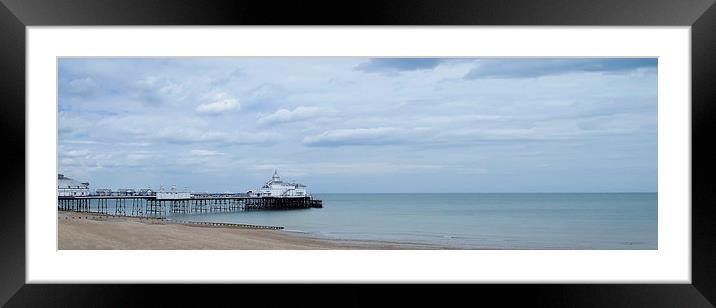  Eastbourne Pier Framed Mounted Print by Charlotte Moon