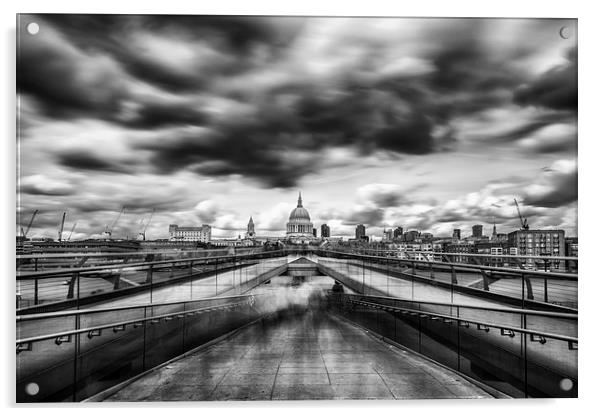  St. Paul's Cathedral Acrylic by Sebastian Wuttke