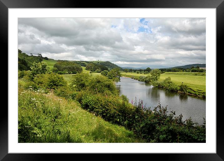  River Lune Framed Mounted Print by Gary Kenyon