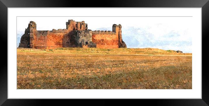  tantallon castle  Framed Mounted Print by dale rys (LP)