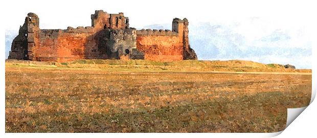  tantallon castle  Print by dale rys (LP)