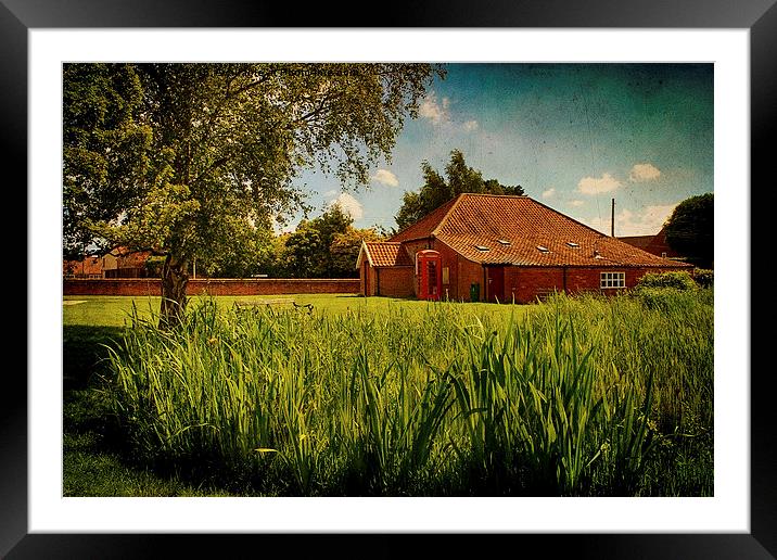 Edgefield Village Hall Framed Mounted Print by Julie Coe