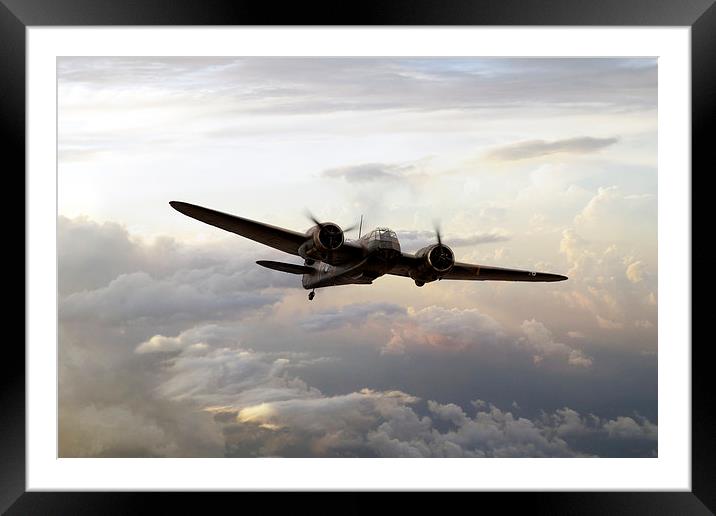 Blenheim Flight Framed Mounted Print by J Biggadike