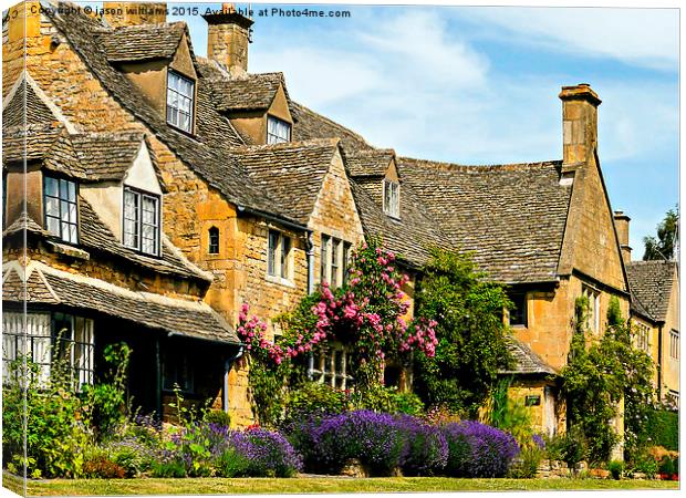 Jewel of the Cotswolds  Canvas Print by Jason Williams