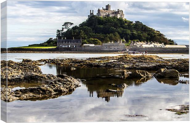 St Michaels Mount Cornwall  Canvas Print by Oxon Images