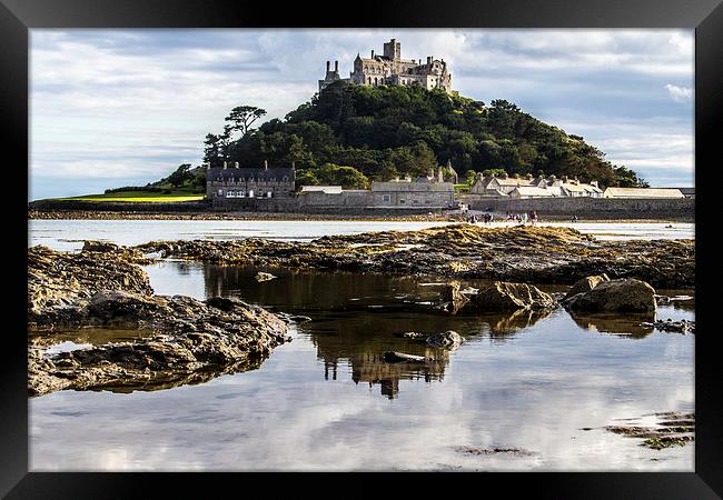 St Michaels Mount Cornwall  Framed Print by Oxon Images