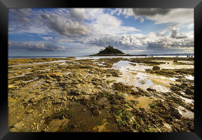 St Michaels Mount Framed Print by Oxon Images