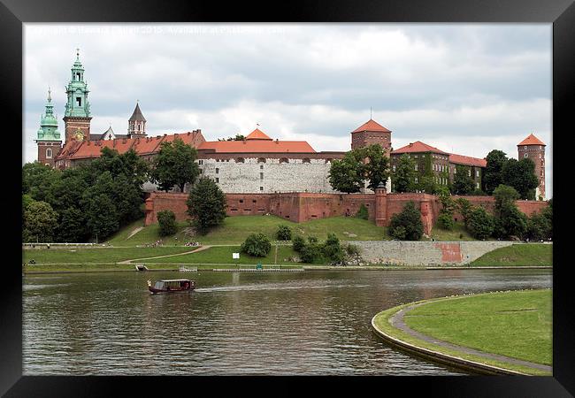 Wawel Castle Cracow  Framed Print by Howard Corlett