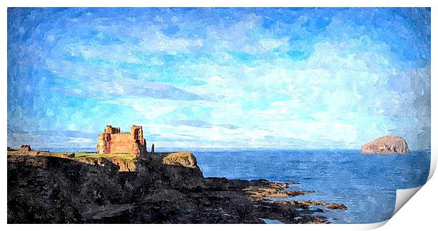  tantallon castle  Print by dale rys (LP)