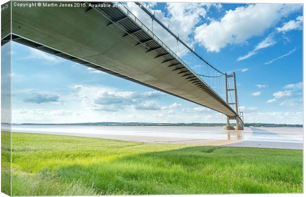  Shadows Across the Humber Canvas Print by K7 Photography