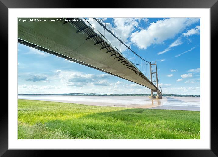  Shadows Across the Humber Framed Mounted Print by K7 Photography