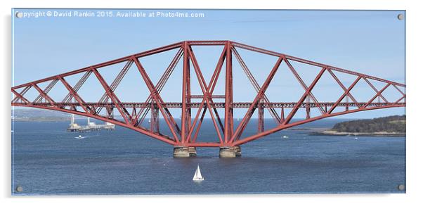  Forth Bridge , Scotland Acrylic by Photogold Prints