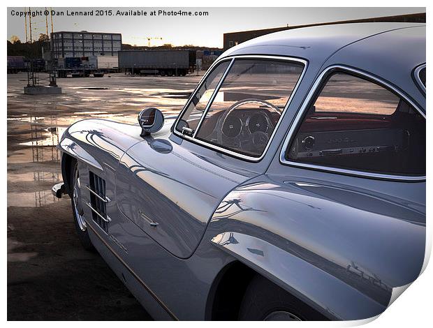 Gullwing Dawn Print by Dan Lennard