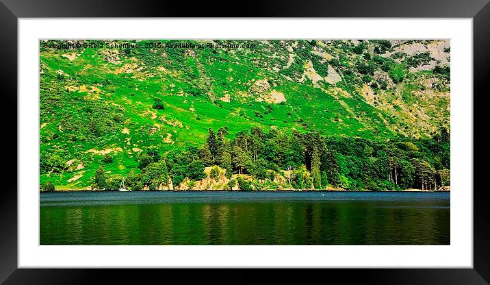  Evening Scene at Ullswater Framed Mounted Print by Gisela Scheffbuch