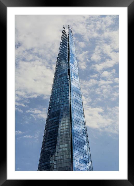The Shard Framed Mounted Print by Andy Evans