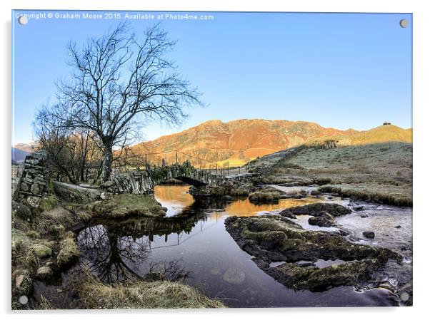 Slaters Bridge  Acrylic by Graham Moore