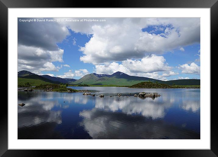 Black Mount, the Highlands , Scotland Framed Mounted Print by Photogold Prints