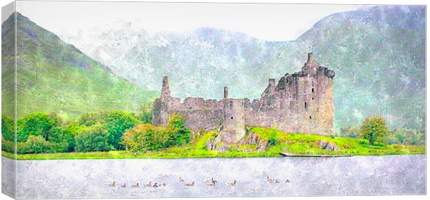  kilchurn castle  Canvas Print by dale rys (LP)