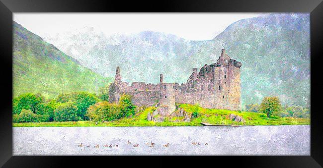  kilchurn castle  Framed Print by dale rys (LP)