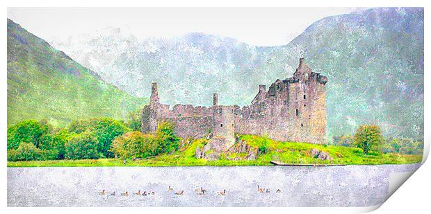  kilchurn castle  Print by dale rys (LP)