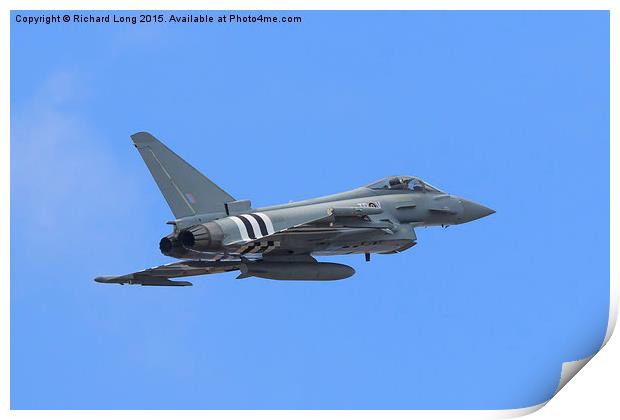  Eurofighter Typhoon Print by Richard Long
