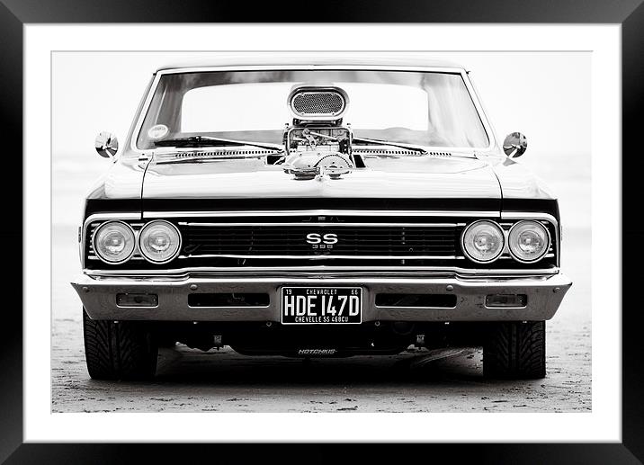 Chevrolet SS 396 1966 Framed Mounted Print by Dean Merry