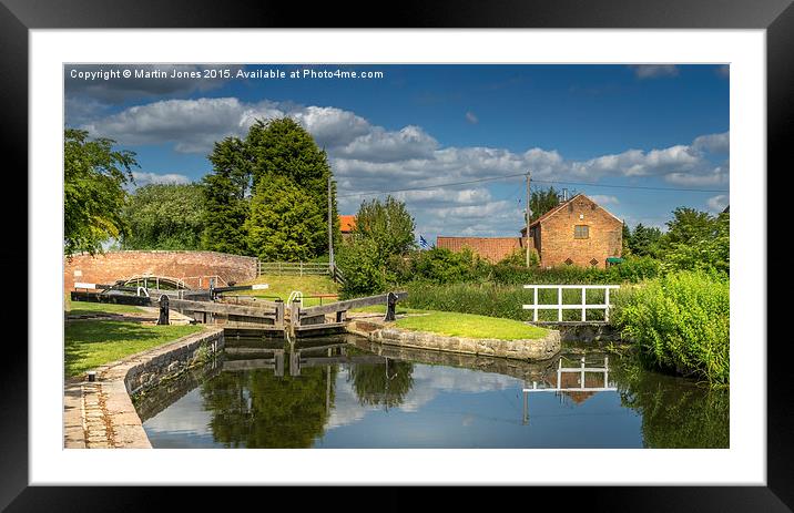  Shaw Lock Framed Mounted Print by K7 Photography