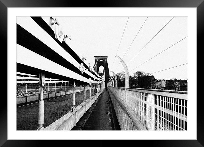  Clifton Suspension Bridge, Bristol UK Framed Mounted Print by Caroline Hillier