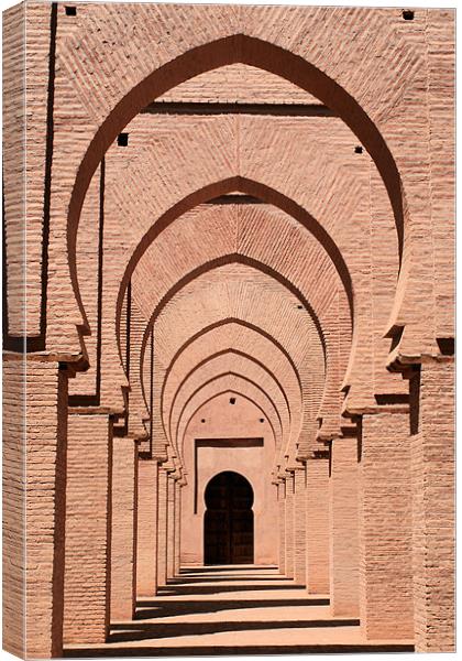 Mosque arches 2 Canvas Print by Ruth Hallam