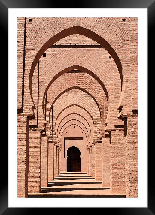 Mosque arches 2 Framed Mounted Print by Ruth Hallam