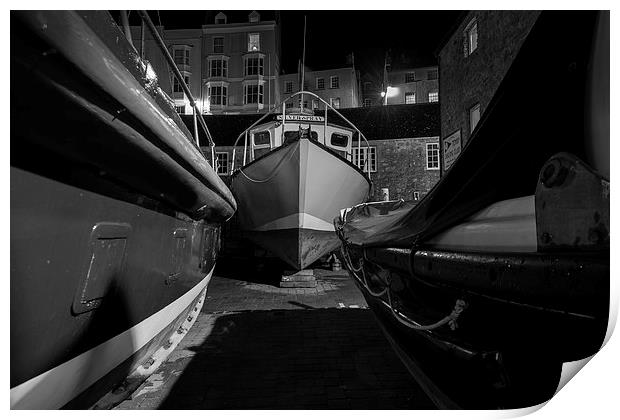 Boats Print by Dean Merry