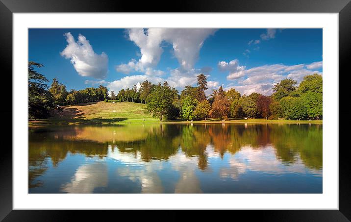 Summer Reflections Framed Mounted Print by Colin Evans