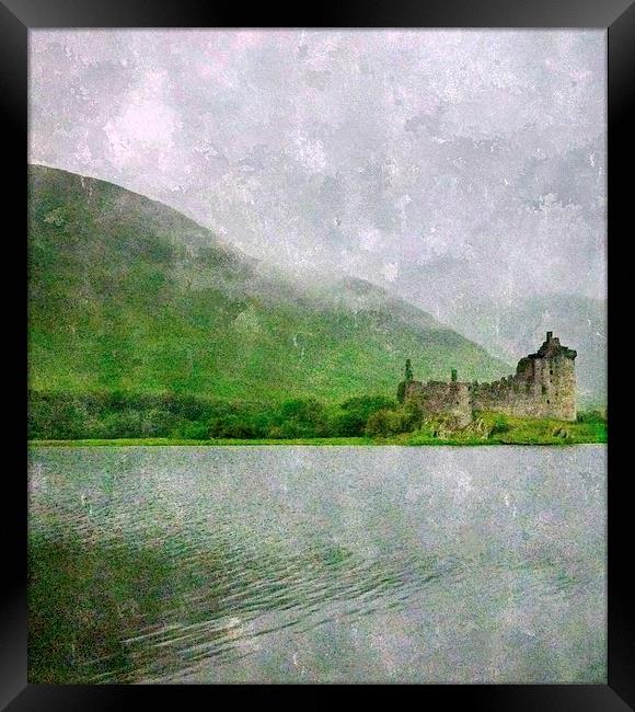  kilchurn castle argyll and bute Framed Print by dale rys (LP)