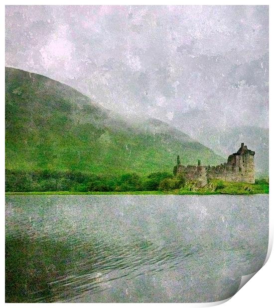  kilchurn castle argyll and bute Print by dale rys (LP)