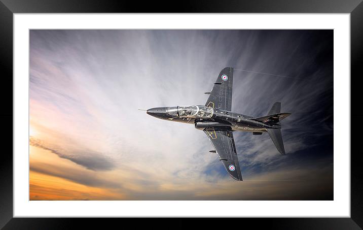  BAE Hawk T1 XX 348 Framed Mounted Print by Rob Lester