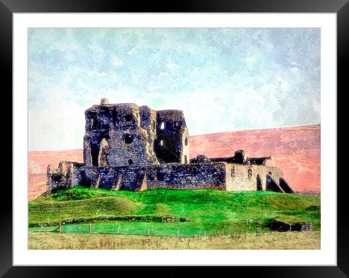  auchindoun castle - scotland Framed Mounted Print by dale rys (LP)