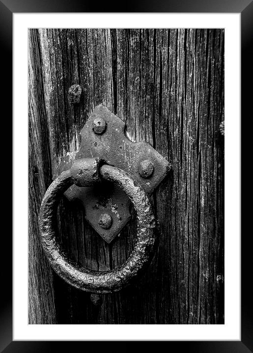  Knock knock Framed Mounted Print by Gary Schulze